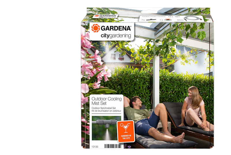 City gardening vonkajšia hmlová hadica GARDENA Automatic - súprava 13137-20 (5e)