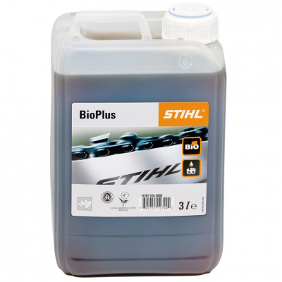 Adhézny olej na pílové reťaze STIHL BioPlus, 3 lit.