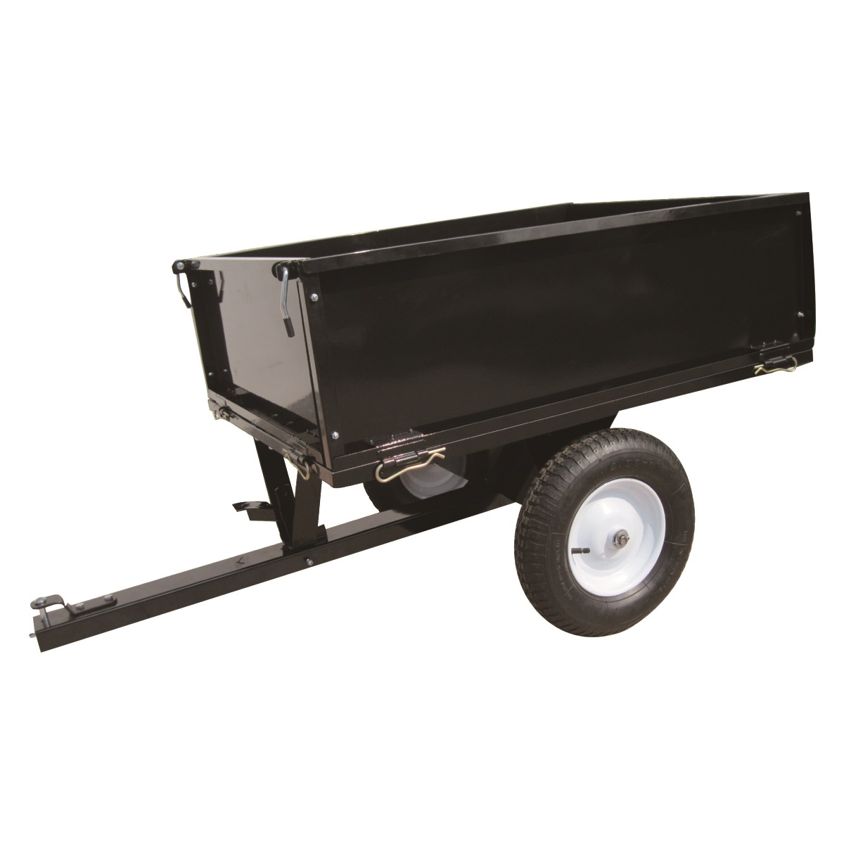Prívesný vozík RIWALL oceľový max. 225 kg pre záhradné traktory